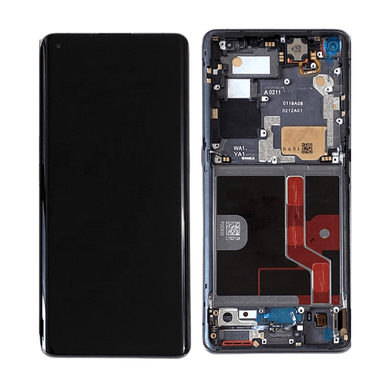 [With Frame] OPPO Find X2 Pro (CPH2025) - AMOLED LCD Display Touch Digitizer Screen Assembly - Polar Tech Australia