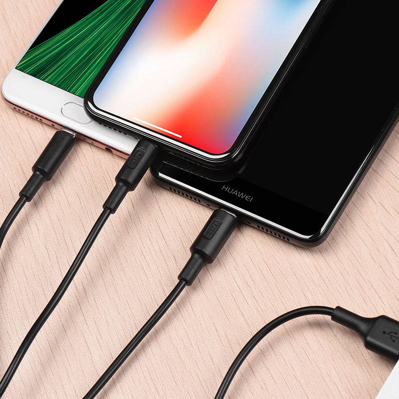 Chargez l&#39;image dans la visionneuse de la galerie, [X25][3 in 1] HOCO Universal Fast Charging Data Sync USB Cable For USB-C / Lightning / Micro Phone &amp; Tablet Device - Polar Tech Australia
