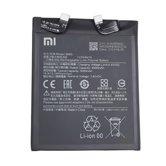 XIAOMI Mi 11 Pro / Mi 11 Ultra Replacement Battery (BM55) - Polar Tech Australia