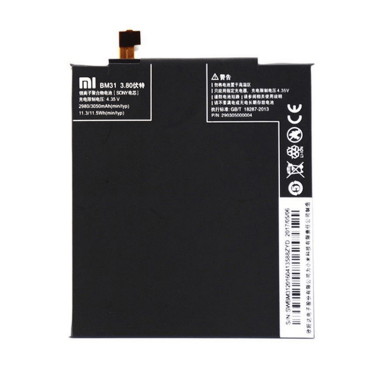 XIAOMI Mi 3 Replacement Battery (BM31) - Polar Tech Australia