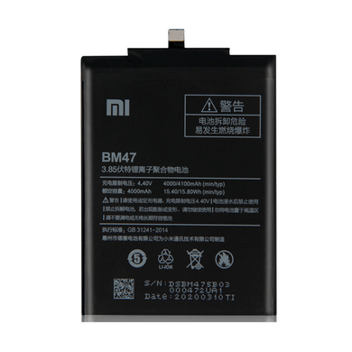 [BM47] XIAOMI Redmi 3/3S/3 Pro/3X/4X Replacement Battery - Polar Tech Australia