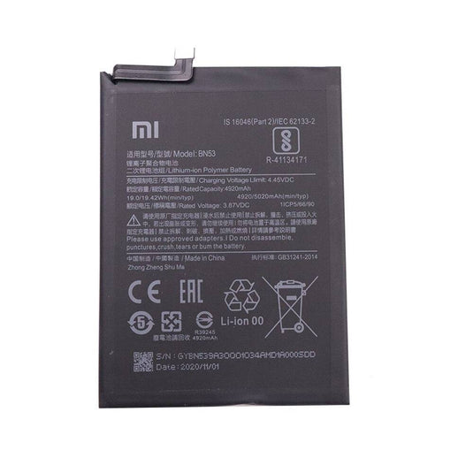 [BN53] XIAOMI Redmi Note 9 Pro & Redmi Note 10 Pro (Global Version) Replacement Battery - Polar Tech Australia