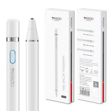 [ST-05] Yesido Active Capacitive Touch Screen Capacitive Stylus Pen Apple Pencil Style - Polar Tech Australia